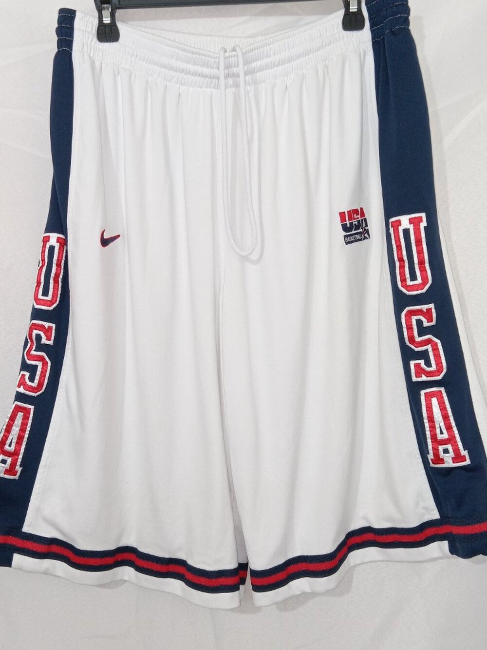 AUTHENTIC Nike Team USA Basketball Shorts 90s Dream Team Olympics Size XL Clean - Picture 2 of 16